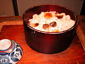 Chestnut rice